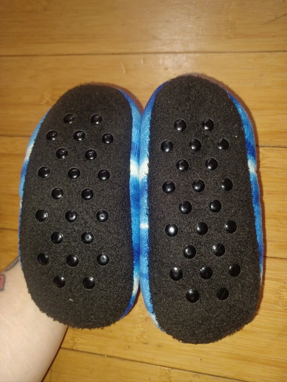 Marvel Kids Blue Spider-Man Slip-On Sherpa-Lined Slippers